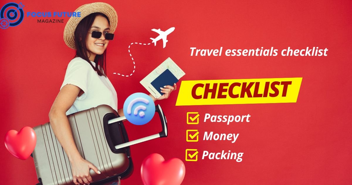 travel essentials checklist