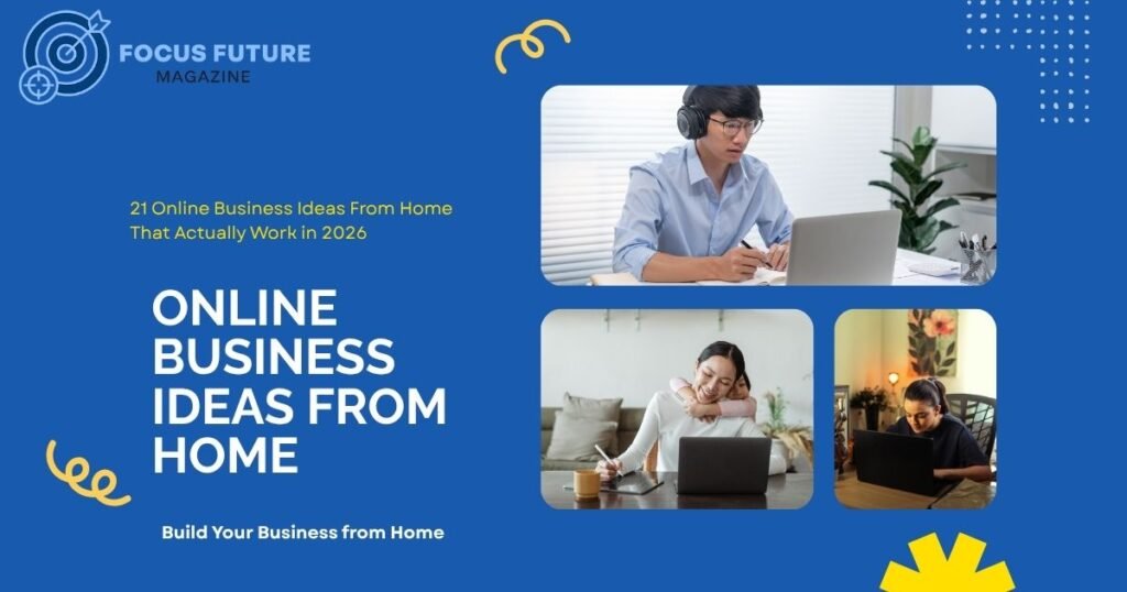 online business ideas from home