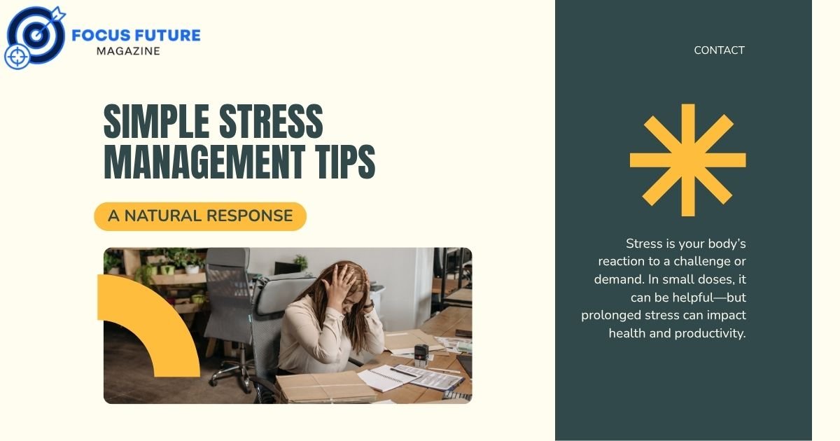 simple stress management tips