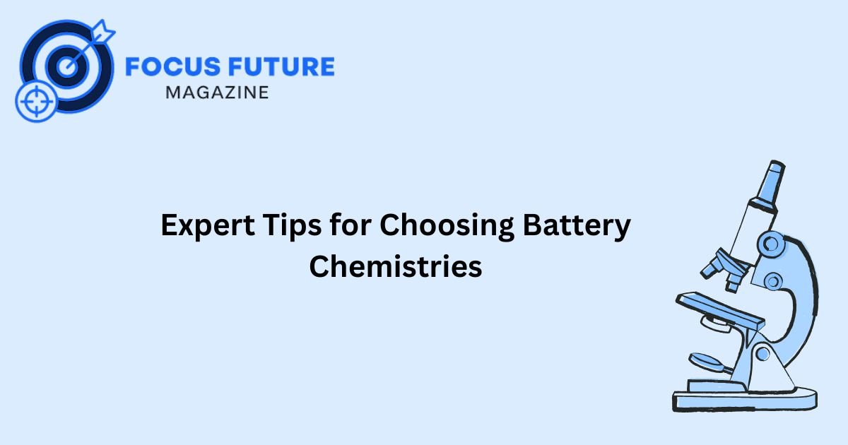 Expert Tips for Choosing Battery Chemistries