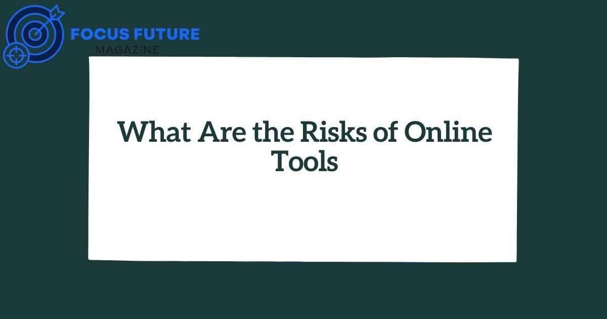 What Are the Risks of Online Tools