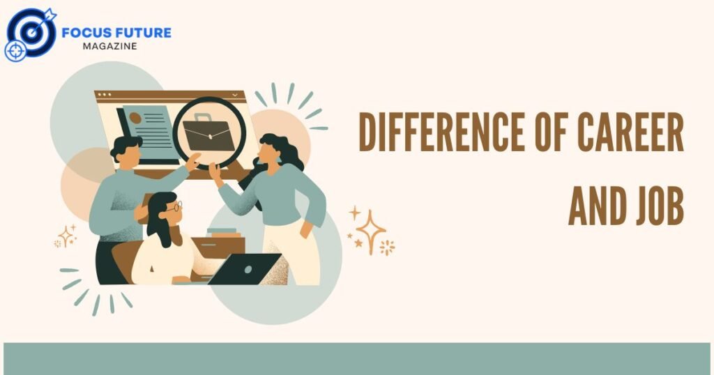 difference of career and job