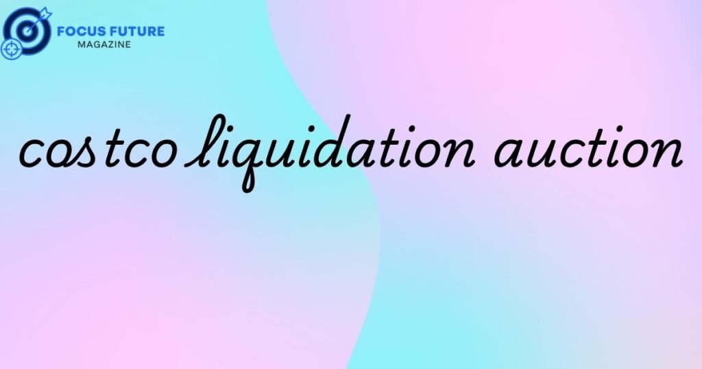 costco liquidation auction