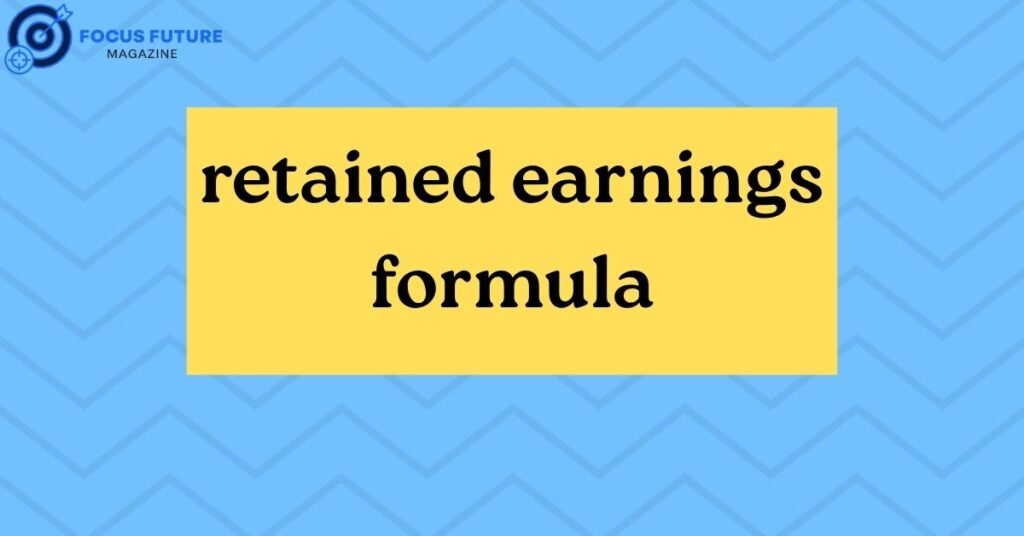 retained earnings formula